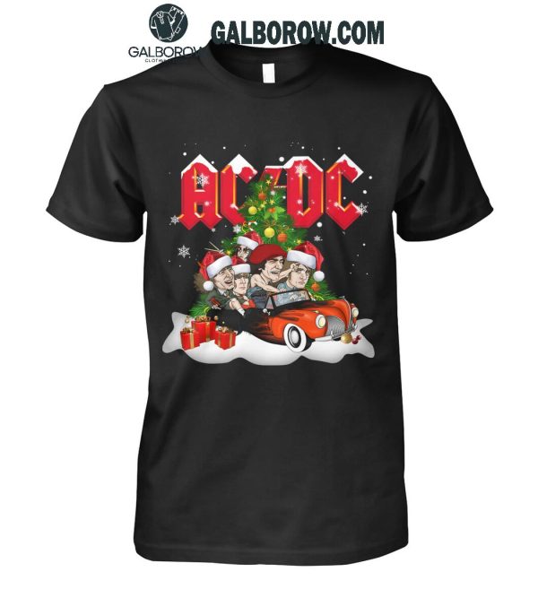 ACDC High Voltage Rock Band Celebrating Christmas 2024 T-Shirt