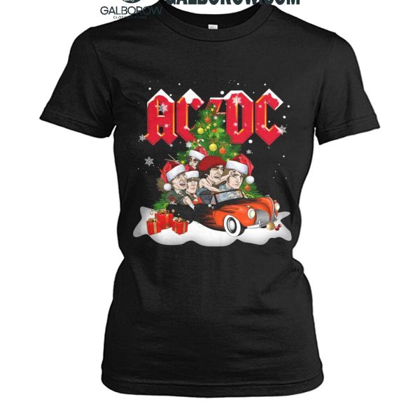 ACDC High Voltage Rock Band Celebrating Christmas 2024 T Shirt