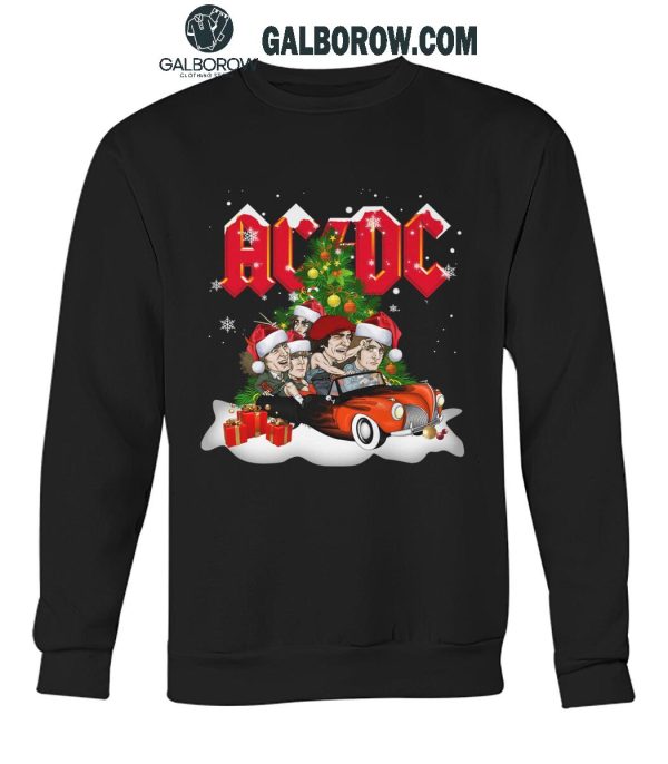 ACDC High Voltage Rock Band Celebrating Christmas 2024 T-Shirt