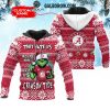 Arkansas Razorbacks They Hate Us Christmas Grinch Personalized Hoodie T-Shirt