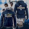 American Leagues Champions 2024 New York Yankees Gray Design Hoodie T Shirt