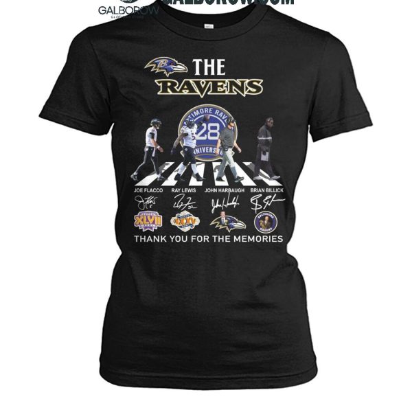 Baltimore Ravens Thank You For 128 Years The Ravens Legends 2024 T Shirt