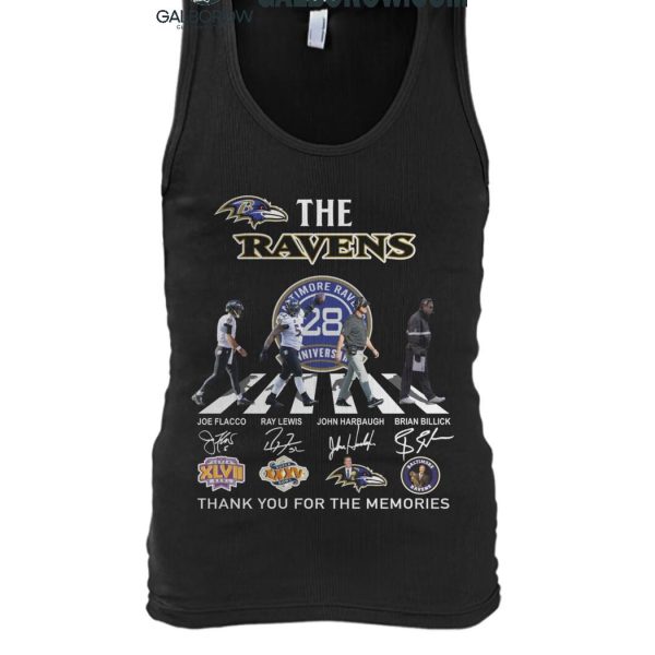 Baltimore Ravens Thank You For 128 Years The Ravens Legends 2024 T Shirt