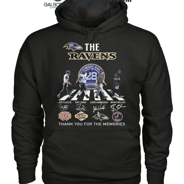 Baltimore Ravens Thank You For 128 Years The Ravens Legends 2024 T Shirt