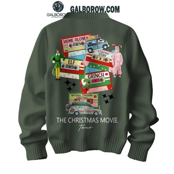 Christmas Movies Home Alone Grinch Elf 2024 Ugly Sweater