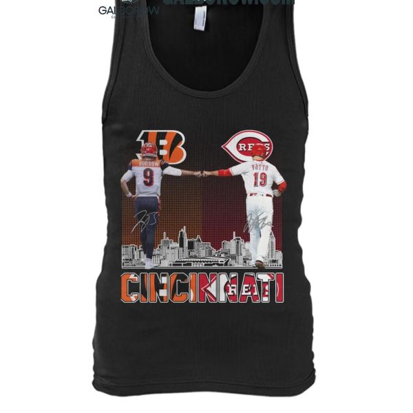 Cincinnati Bengals 2024 Joseph Burrow Cincinnati Reds Joey Votto T Shirt