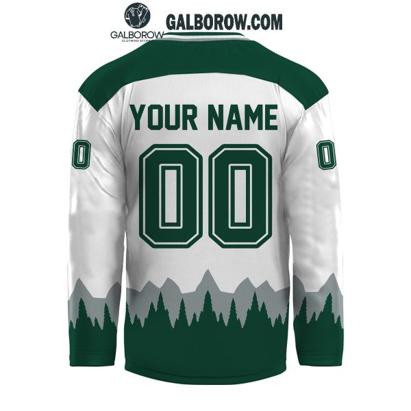 Everett Silvertips ForEverett Personalized Hockey Jersey White Design