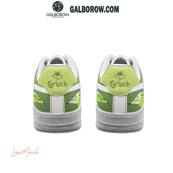 Grinch Let It Snow Don’t Be A Grinch Air Force 1 Shoes