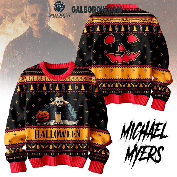 Halloween Michael Myers Scary Night 2024 Ugly Sweater