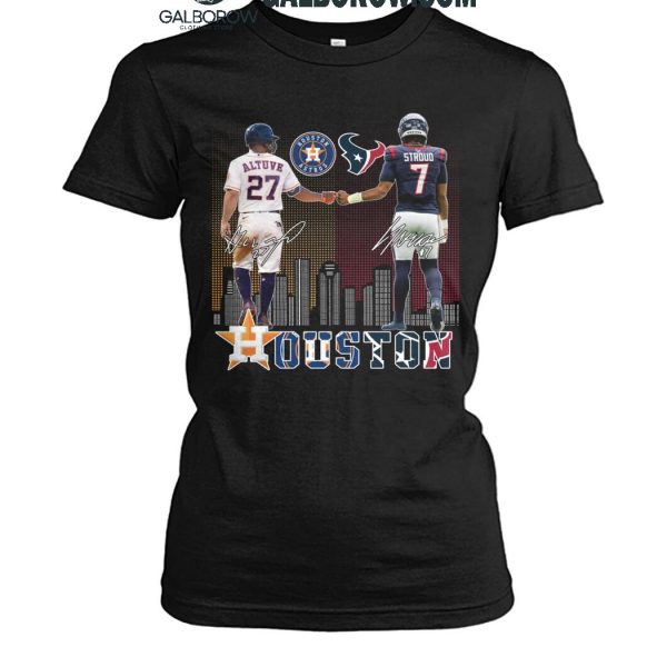 Houston Astros Houston Texans Proud Of Houston 2024 T Shirt