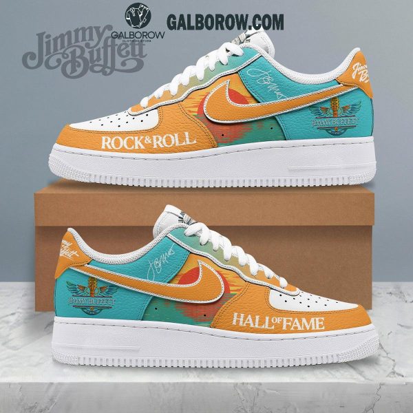 Jimmy Buffett Rock And Roll Hall Of Fame 2024 Air Force 1 Shoes