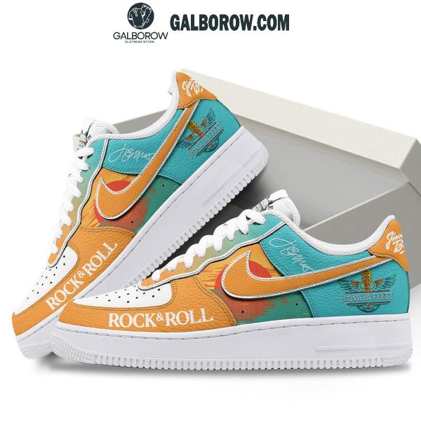 Jimmy Buffett Rock And Roll Hall Of Fame 2024 Air Force 1 Shoes