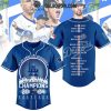 Los Angeles Dodgers 2024 Royal World Series Champions Baseball Jersey