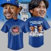 LA Dodgers Fanatics 2024 Champions Ohtani Betts Baseball Jersey White