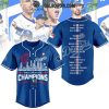 Los Angeles Dodgers City Skyline Champions Of World Series 2024 Baseball Jersey