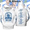 LA Dodgers Time For World Series Champs 2024 Hoodie T-Shirt Blue