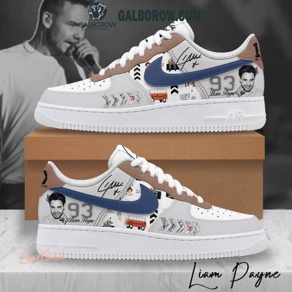 Liam Payne One Direction 1993-2024 Forever In Our Hearts Air Force 1 Shoes