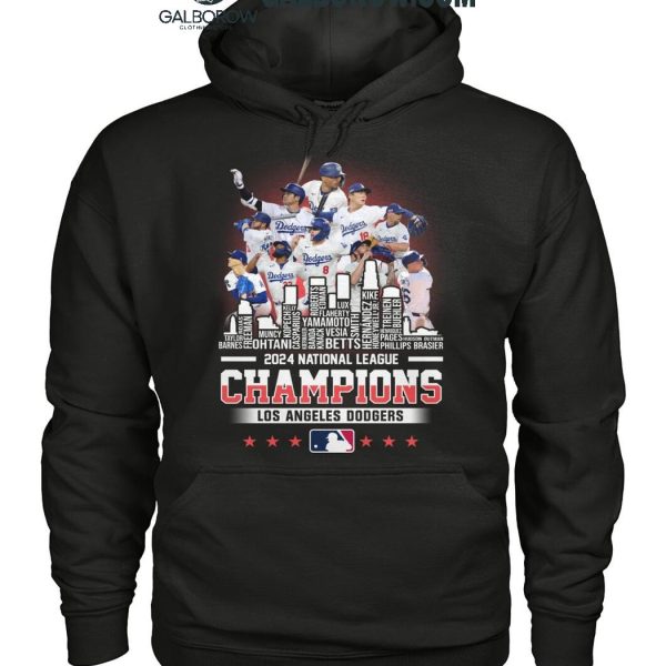 Los Angeles Dodgers 2024 National League Champions T Shirt