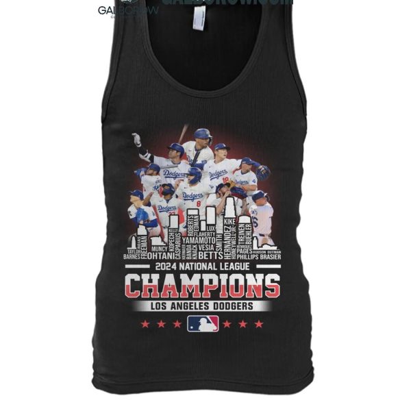 Los Angeles Dodgers 2024 National League Champions T Shirt