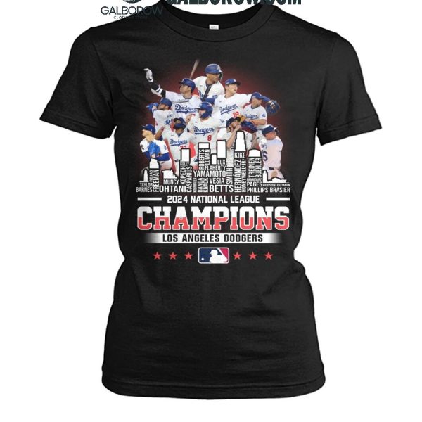 Los Angeles Dodgers 2024 National League Champions T Shirt