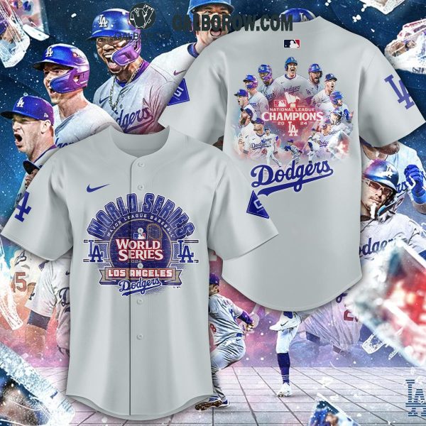 Los Angeles Dodgers 2024 National League Champions World Series Baseball Jersey