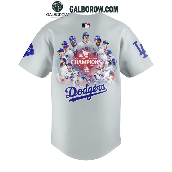 Los Angeles Dodgers 2024 National League Champions World Series Baseball Jersey