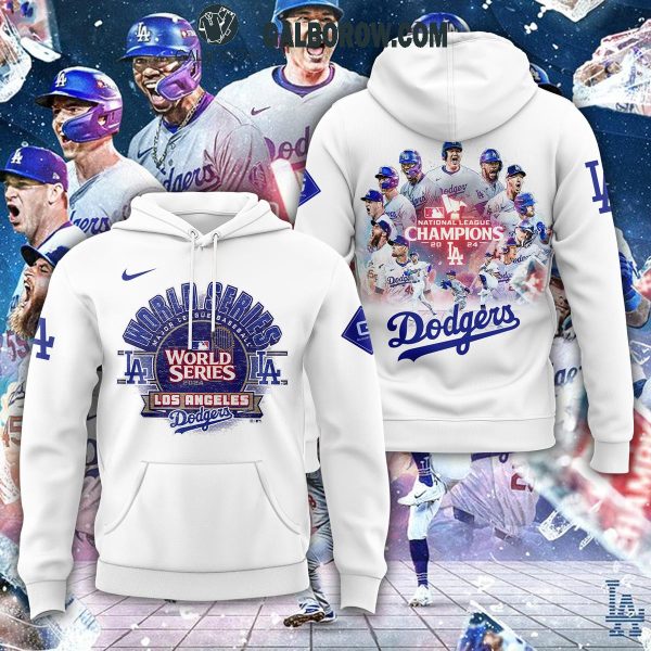 Los Angeles Dodgers 2024 National League Champions World Series Hoodie T-Shirt