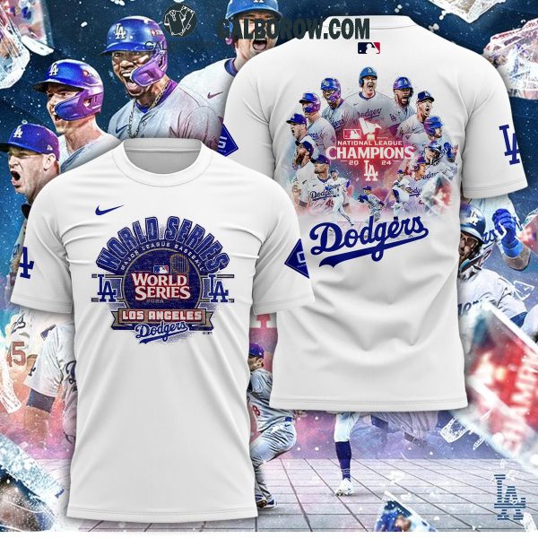 Los Angeles Dodgers 2024 National League Champions World Series Hoodie T-Shirt