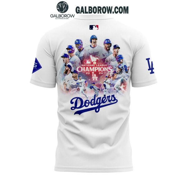 Los Angeles Dodgers 2024 National League Champions World Series Hoodie T-Shirt