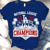 Los Angeles Dodgers 25th Time National League Champions 2024 T-Shirt