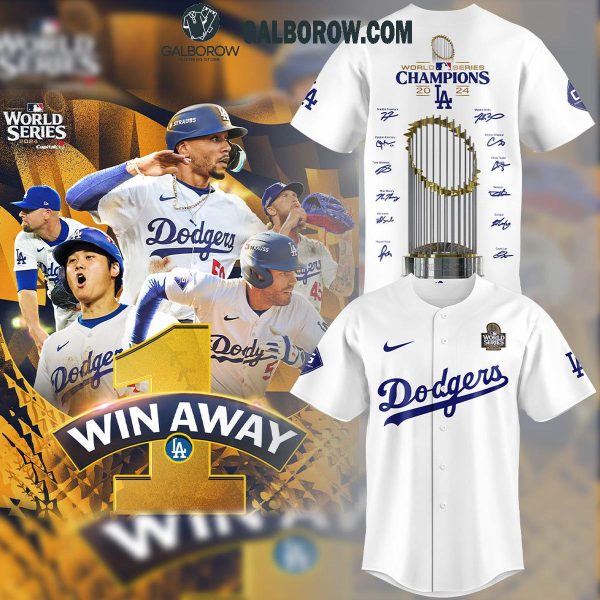 Los Angeles Dodgers 2024 World Series Champions Pride Of LA Baseball Jersey