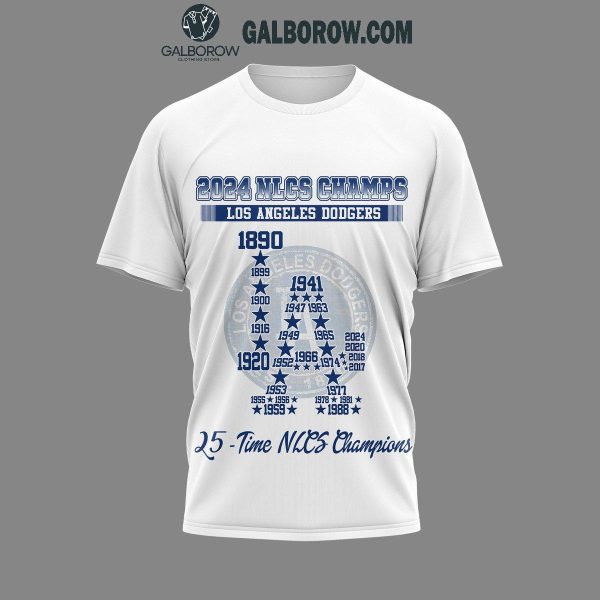 Los Angeles Dodgers 25th Time National League Champions 2024 T-Shirt