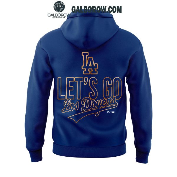 Los Angeles Dodgers Let’s Go Doyers 2024 National League Champions Hoodie T-Shirt