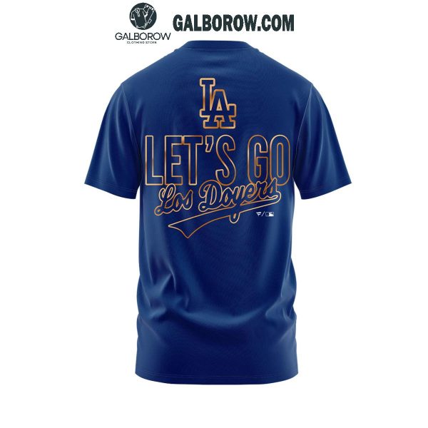 Los Angeles Dodgers Let’s Go Doyers 2024 National League Champions Hoodie T-Shirt