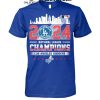 Los Angeles Dodgers Celebrating National League Champions 2024 T-Shirt