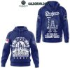 Los Angeles Dodgers Ohtani National League Champions 2024 Personalized Hoodie T-Shirt White