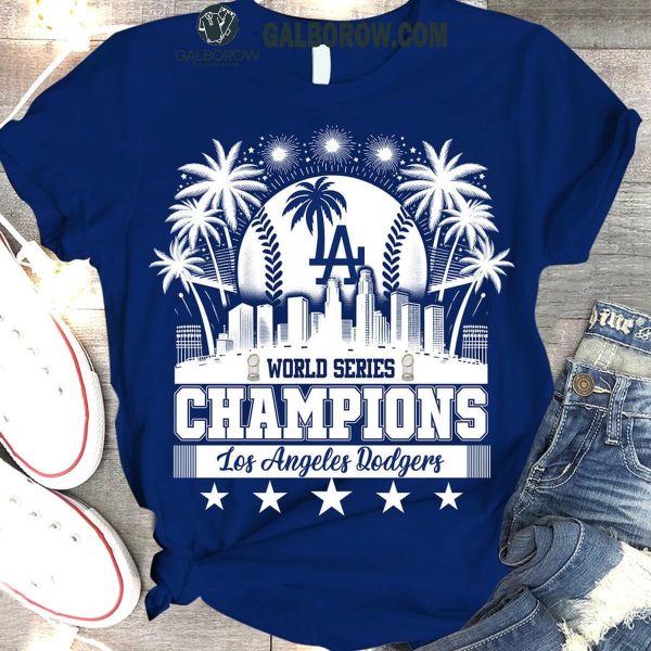 Los Angeles Dodgers Time For World Series Champions 2024 Forever T-Shirt