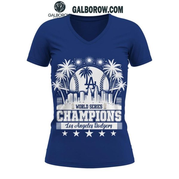 Los Angeles Dodgers Time For World Series Champions 2024 Forever T-Shirt