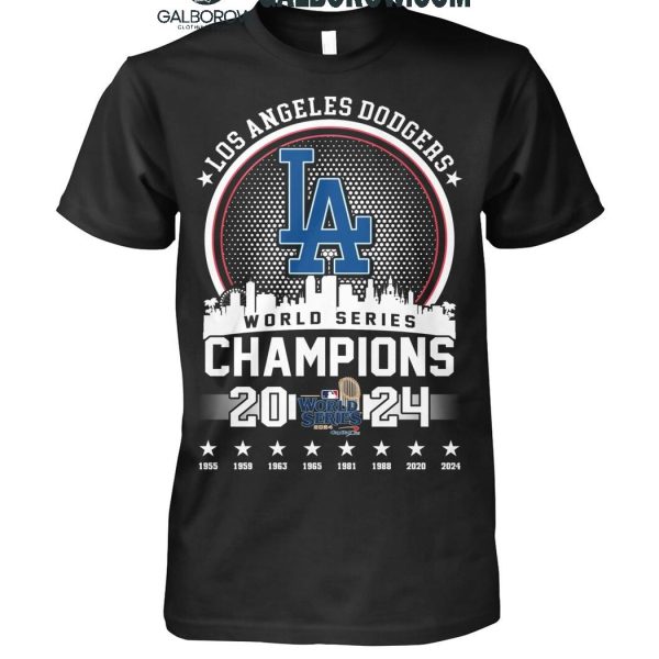 Los Angeles Dodgers True Love True Fan World Series 2024 Champs T-Shirt