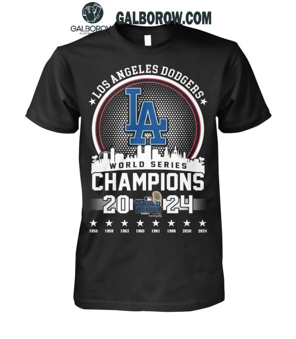 Los Angeles Dodgers True Love True Fan World Series 2024 Champs T-Shirt