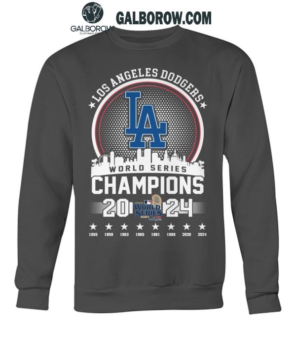 Los Angeles Dodgers True Love True Fan World Series 2024 Champs T-Shirt