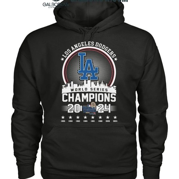 Los Angeles Dodgers True Love True Fan World Series 2024 Champs T Shirt