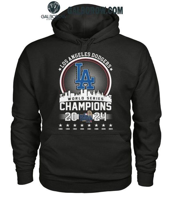 Los Angeles Dodgers True Love True Fan World Series 2024 Champs T-Shirt