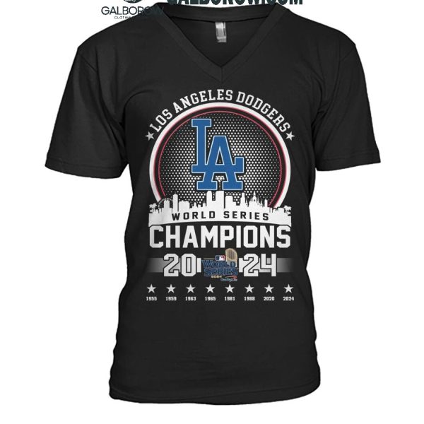 Los Angeles Dodgers True Love True Fan World Series 2024 Champs T Shirt