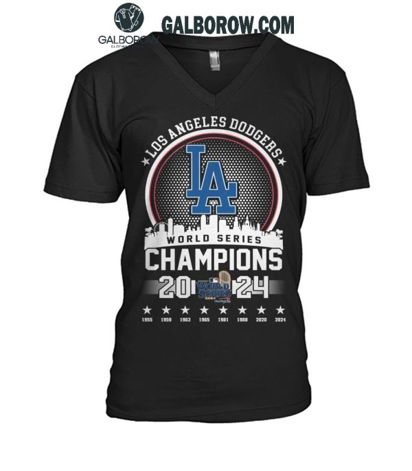 Los Angeles Dodgers True Love True Fan World Series 2024 Champs T-Shirt