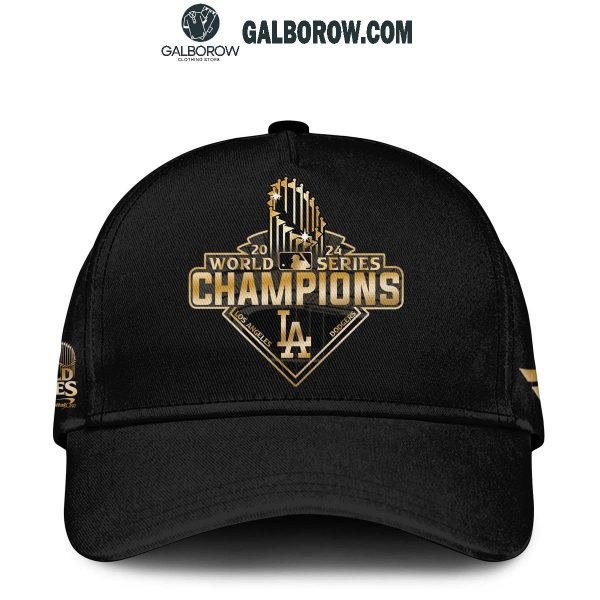 Los Angeles Dodgers World Series 2024 Champions Limited Black Cap