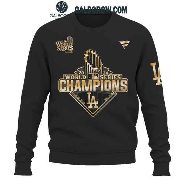 Los Angeles Dodgers World Series 2024 Champions Limited Black Hoodie T-Shirt