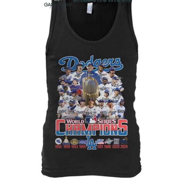 Los Angeles Dodgers World Series Champions 2024 MLB Best Season T Shirt