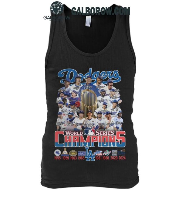 Los Angeles Dodgers World Series Champions 2024 MLB Best Season T-Shirt