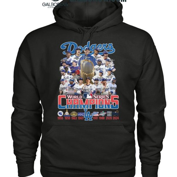 Los Angeles Dodgers World Series Champions 2024 MLB Best Season T Shirt